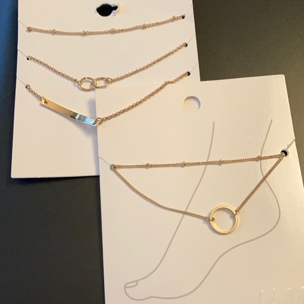 H&M Bracelet and Anklet Set